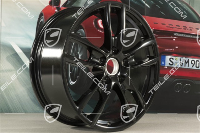 19-inch wheel Boxster S III, 8J x 19 ET57,  black highgloss
