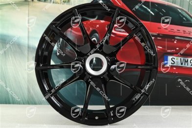 19" Felge GT3RS 4.0L / GT2RS, Zentralverschluss, 12J x 19 ET48, schwarz hochglanz