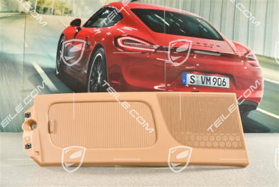 Abdeckung mit rollo für Ablagefach / Handschuhfach / Handschuhkasten, hinten, Luxorbeige, R