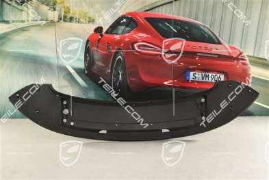 Coupe, Rear lid, spoiler, bottom half, Black matte