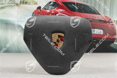 Airbag, 3-Speichen, Alcantara, schwarz
