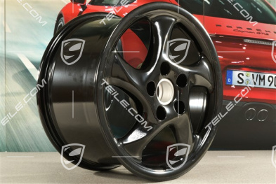 18" Felge Turbo Look I, 10J x 18 ET65, schwarz hochglanz