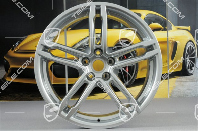19" Felge, Turbo, 8J x 19 ET21, Brilliantsilber