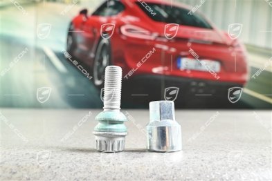 Adapter for anti theft protection screw + 1 Bolt / screw