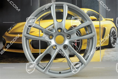 19-inch wheel Boxster S III, 8J x 19 ET57, Rhodium Silver Metallic