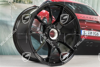 20" Felga 911 Turbo S Exclusive Design, 11,5J x 20 ET56, czarny wysoki połysk