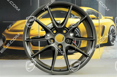 20" Felgensatz Carrera S III, 8J x 20 ET57 + 9,5J x 20 ET45, in Platinum