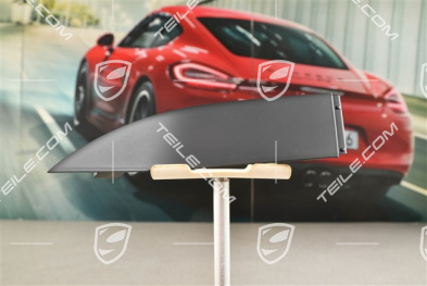 Dashboard trim / moulding, side vent, Black, R