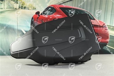Lehnenschale / Rückenschale / Lehnenabdeckung, Rear seat entertainment, Schwarz, L=R