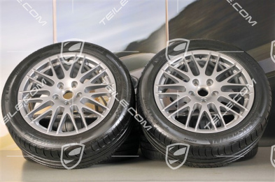 20" RS Spyder Design Sommerräder Satz, 4x Felgen 9J x 20 ET 57 + Michelin Sommerreifen 275/45 R20, mit RDK-Sensoren