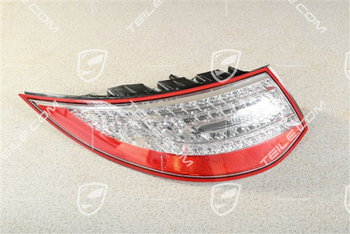 Rear light / tail light, clear glass, LED, Facelift, L