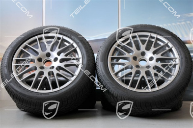 20" RS Spyder Winterräder Satz, 4x Felgen 9J x 20 ET 57 + 4x Dunlop SP Winter Sport 3D Reifen 275/45 R 20 110V XL M+S, mit RDK-Sensoren
