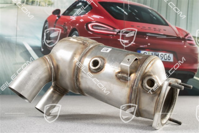 Catalytic converter, sports exhaust system, cyl. 1-3, L