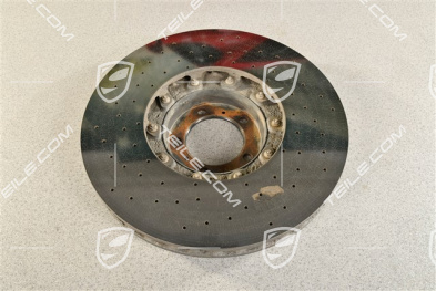 PCCB tarcza hamulcowa ceramiczna, 20" / 420mm, mocno uszkodzona, R