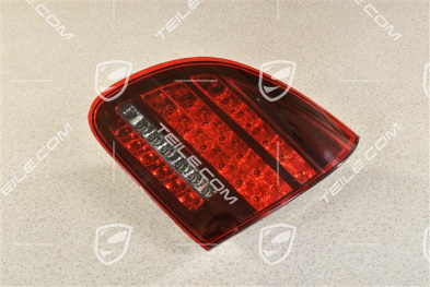 Inner rear light, black, R