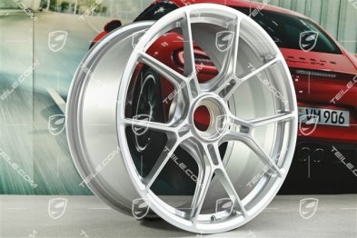 Felga GT3 20", 9,5J x 20 ET46, srebrny metalik