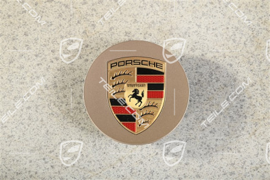 Radzierdeckel, konkav, farbiges Wappen, Neodyme