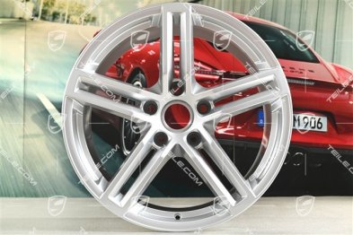 19" Felge Panamera, 10,5J x 19 ET62, in Brilliantsilber