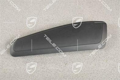 Side-impact airbag / seat, black, R