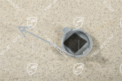 Tow hook hole plug