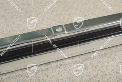 Moulding, Door channel, incl. sealing, front, Aluminium, R