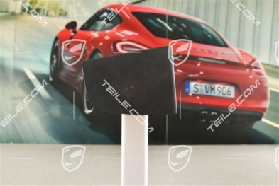 Türverkleidung, Abdeckkappe, Schwarz, R