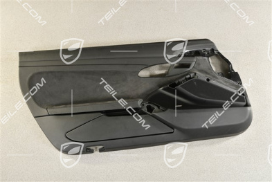 Türverkleidung, Leder/Alcantara Schwarz / Schwarz Leder zierleiste, Sitzpositions, Bose, L (beschadigt leder)