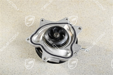 Water pump, complete with pulley