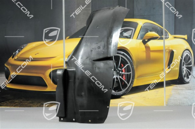 Front wheel-well liner, front part, C2/C4, L Front wheel-well liner, front part, C2/C4, L