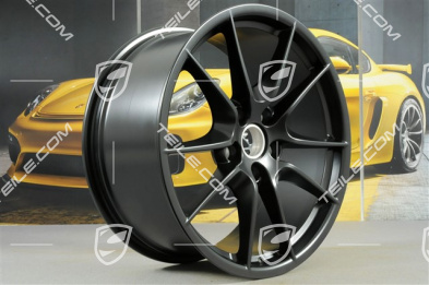 20" Felge, Carrera S III, 9,5J x 20 ET45, schwarz seidenmatt