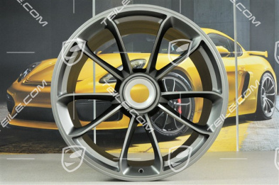21" Felge GT3RS, 12,5J x 21 ET48, Platinum-Seidenmatt