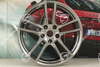 20" Cayenne Sport wheel rim, 10,5J x 20 ET55, platinum satin matt