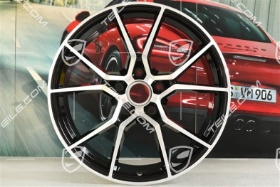 20" felga Cayenne S, 10,5J x 20 ET64, czarny wysoki połysk