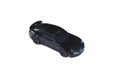 Porsche 911 992 Turbo – przycisk do papieru / model samochodu, skala 1:43, w kolorze Midnight Blue Metallic