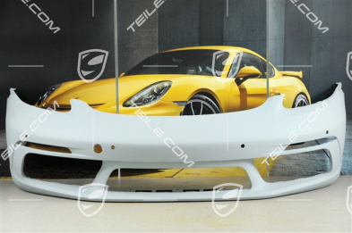 Front bumper, lining, GTS / Sport Design Package, with ParkAssist / w/o headlamp washer