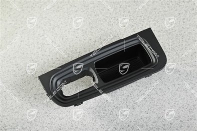 Vordertür verkleidung, Fensterheber Schalterblende mit Gummieinlage, R