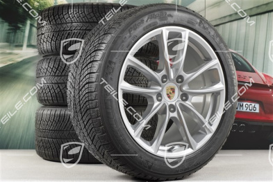 19" Koła zimowe, komplet "Panamera S", felgi 9J x 19 ET64 + 10,5 J x 19 ET62 + opony zimowe Michelin Pilot Alpin 4 265/45 R19 + 295/40 R19