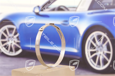 Clamping ring for steering gear / rack