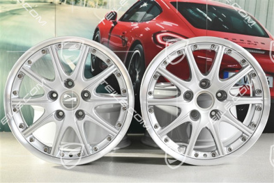 18" Felgensatz GT3 SportDesign, 8J x 18 ET52 + 10J x 18 ET65