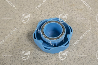 Filler cap for coolant tank