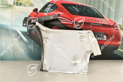 Retaining frame, incl. heat shield, C4 / C4S, R