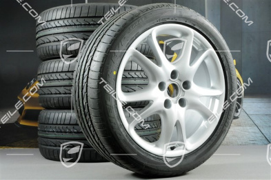 20-inch summer wheel set, Sport Design, wheels 9J x 20 ET60 + NEW Bridgestone Dueler summer tyres 275/40 R20