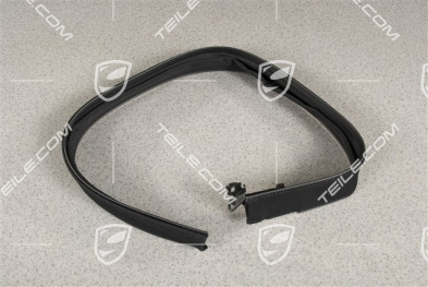 Trim / Cover roof molding. rear, Targa, L