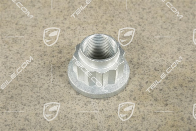 Hexagonal lock nut / drive shaft M24 x 1,5