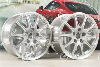 18" Komplet felg GT3 SportDesign, 8J x 18 ET52 + 10J x 18 ET65
