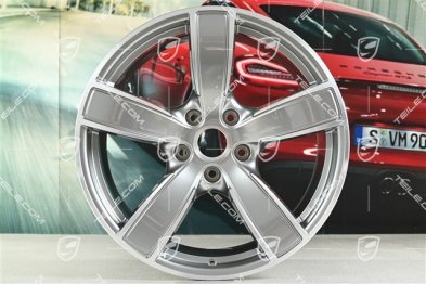 20" Felge Carrera Sport, 10,5J x 20 ET47, Platinsilber Metallic