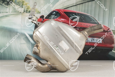 Tłumik końcowy, bez końcówki, 2.0L, L