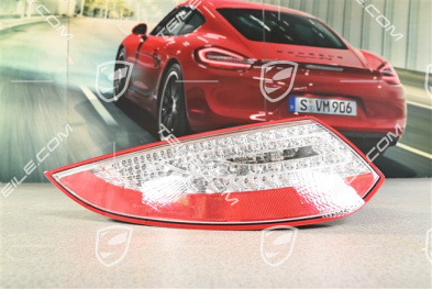 Rear light / tail light, clear glass, LED, Facelift, L
