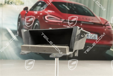 Centre Console Shelf, Front, Black matte