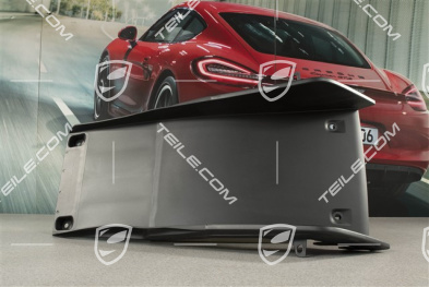 Heckdiffusor, Schwarz-matt, GT4